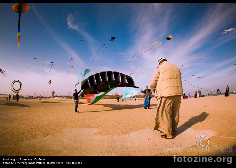 kite runners, kuwait