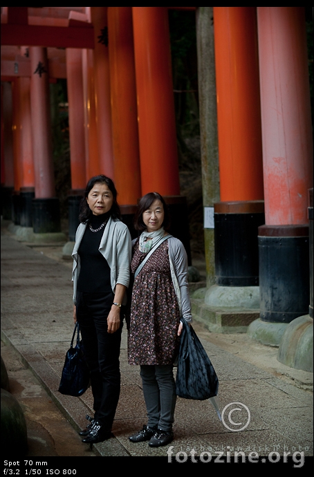 prijateljice, Fushimi Inari shrine