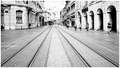 no tram today,…