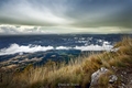 on the mountain