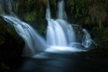 night waterfall