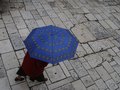 plavi kišobran