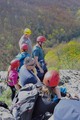 Happy abseiling