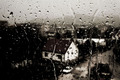 Dark rainy day